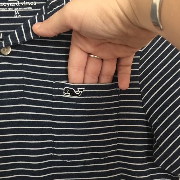 Vineyard Vines Boys Pima Cotton Polo - Picture 2 of 6